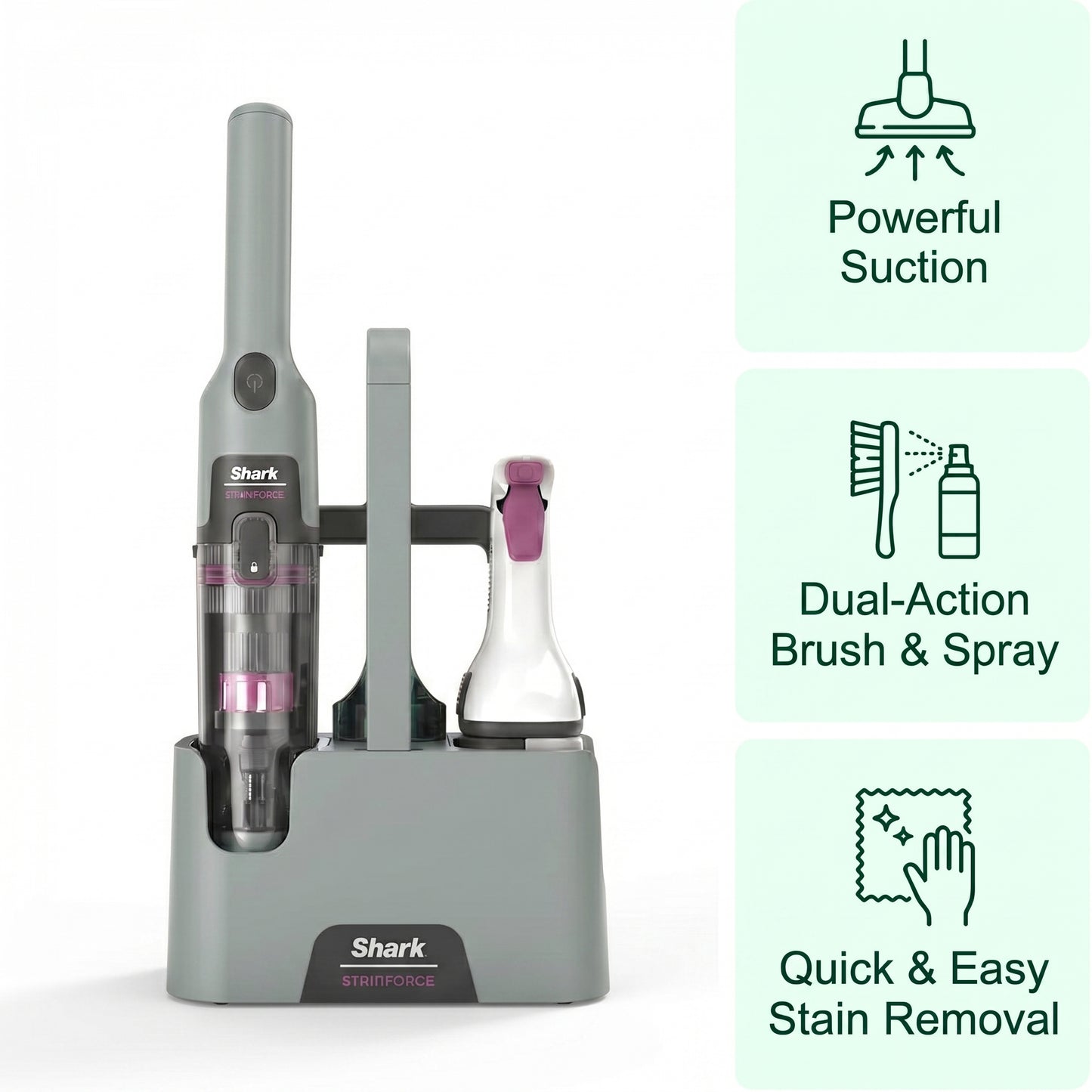 Shark StainForce™ Portable Spot Cleaner and Stain Cleaner
